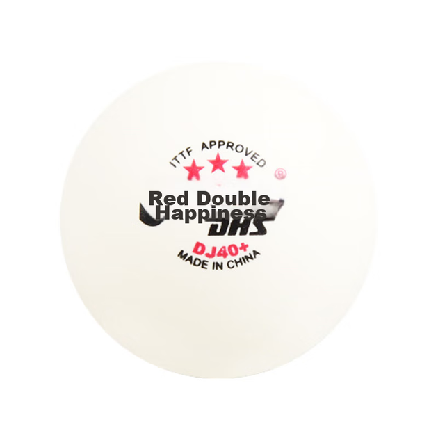 Мяч для настольного тенниса DHS Three-Star 3-Star для соревнований DJ40+, официальные мячи для матчей Олимпийских игр в Токио, белый. - зображення 9