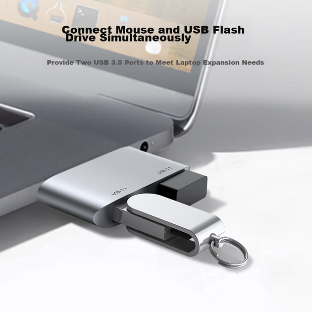 Док-станция расширения UGREEN Type-C, адаптер USB-C, разветвитель USB 3.0, док-станция с прямым подключением 2-входовых разъемов, совместима с ноутбуками Macbook и Huawei, конвертер для телефонов и планшетов. - Фото 5 Док-станция расширения UGREEN Type-C, адаптер USB-C, разветвитель USB 3.0, док-станция с прямым подключением 2-входовых разъемов, совместима с ноутбуками Macbook и Huawei, конвертер для телефонов и планшетов. - изображение 5