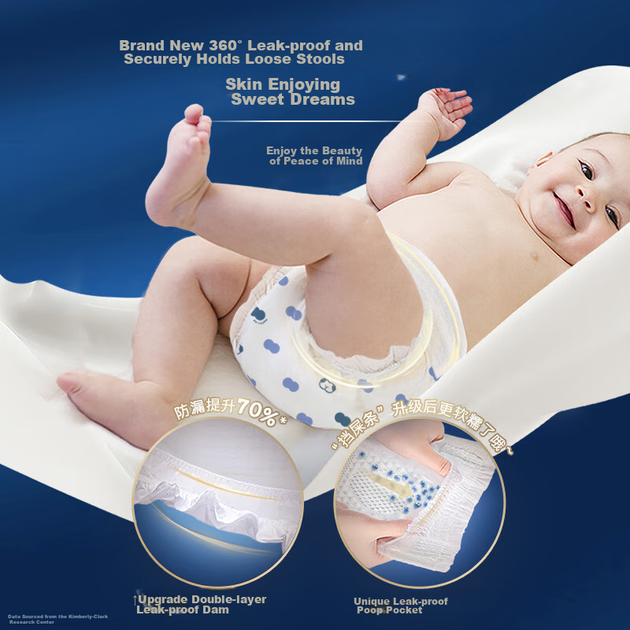 Подгузники-трусики Huggies Mini Pack, размер S, 22 шт (4-8 кг), с защитой от опрелостей - изображение 8