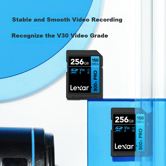 Карта памяти Lexar 800x PRO SDXC 256GB UHS-I U3 V30 (LSD0800P256G-BNNNC) - изображение 4