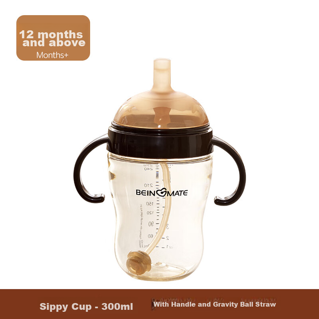 Детская бутылочка Beingmate Big Baby Straw Bottle, бутылочка для прикорма из полипропилена (PPSU), для детей от 12 месяцев, 300 мл, с двойной ручкой и шариком-подушкой. - Фото 6 Детская бутылочка Beingmate Big Baby Straw Bottle, бутылочка для прикорма из полипропилена (PPSU), для детей от 12 месяцев, 300 мл, с двойной ручкой и шариком-подушкой. - изображение 6