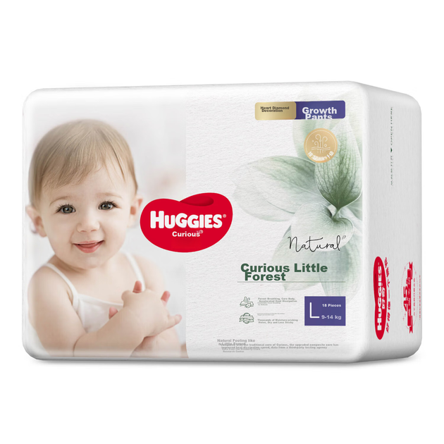 Подгузники-трусики Huggies Little Forest L (9-14 кг), 18 шт - изображение 9