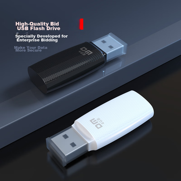 Флеш-накопитель DM Daimai 4 ГБ USB 2.0, модель PD203, компактный компьютерный USB-накопитель для аукциона, 5 штук в коробке. - изображение 7