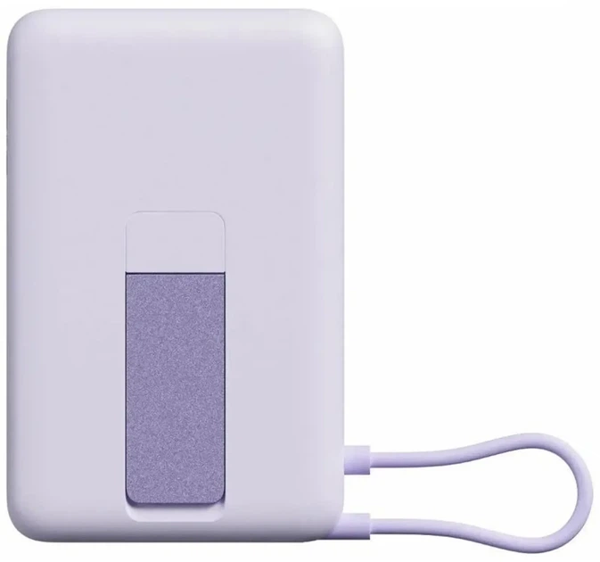 УМБ Xiaomi Magnetic with Built-in Stand 10000 mAh 33W Violet (1195742) - Фото 2 УМБ Xiaomi Magnetic with Built-in Stand 10000 mAh 33W Violet (1195742) - зображення 2
