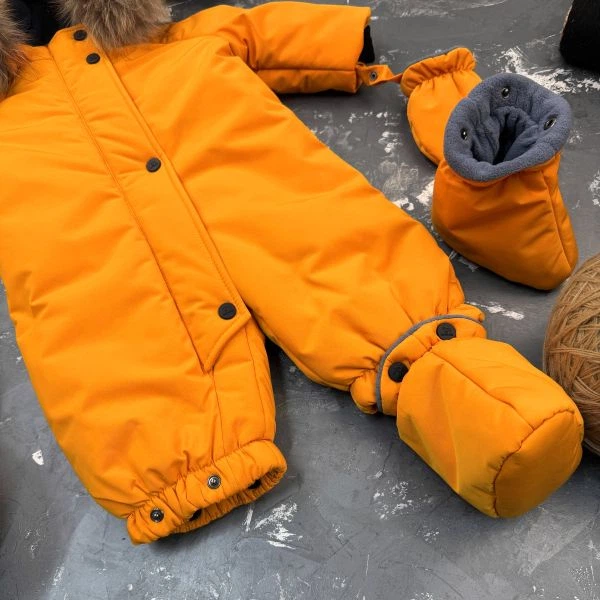 Комбінезон дитячий BEWARM Kodiaq Dark-Mustard 68-74 см (5085MD62) - зображення 3