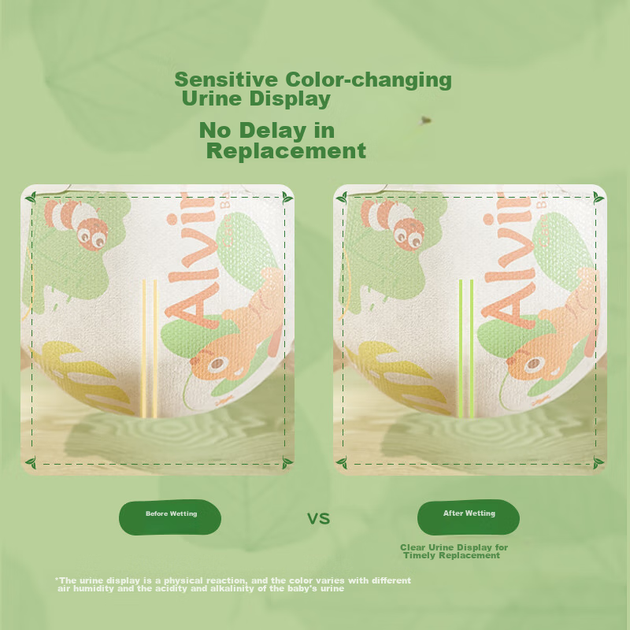 Підгузки Aiweier Alvin Fantasy Forest XL 42шт нічні - зображення 9
