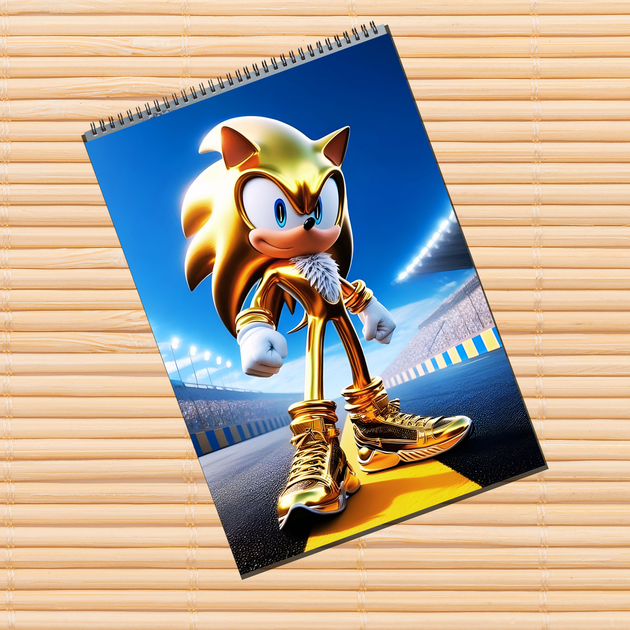Блокнот Соник Sonic (30145) - Фото 1 Блокнот Соник Sonic (30145) - изображение 1
