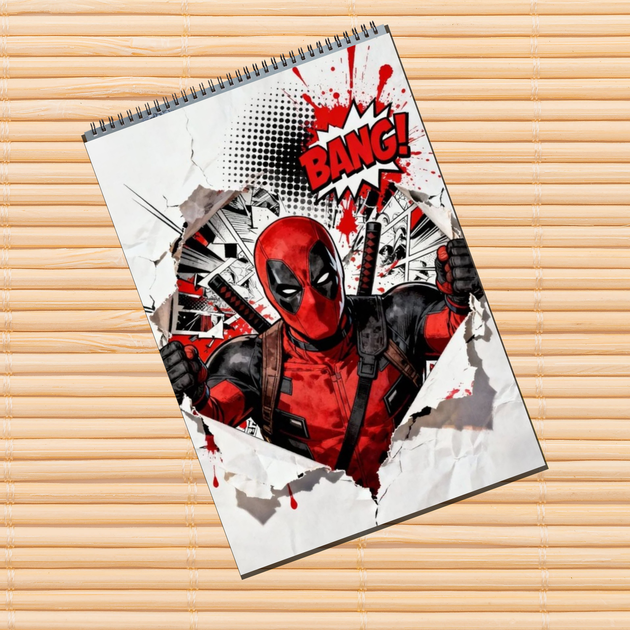Альбом для рисования Марвел Marvel Дэдпул (30101) - Фото 1 Альбом для рисования Марвел Marvel Дэдпул (30101) - изображение 1