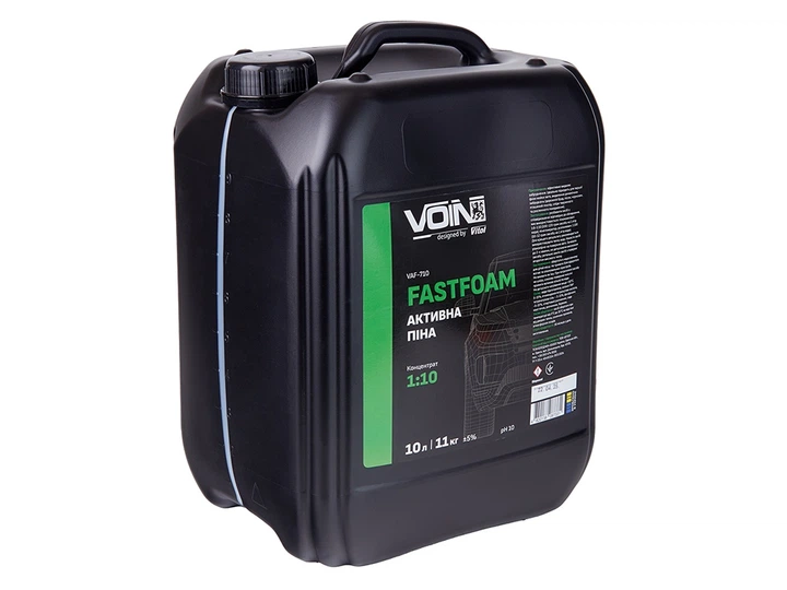 Активная пена VOIN FastFoam 1:8-1:10 10л pH10 - изображение 2
