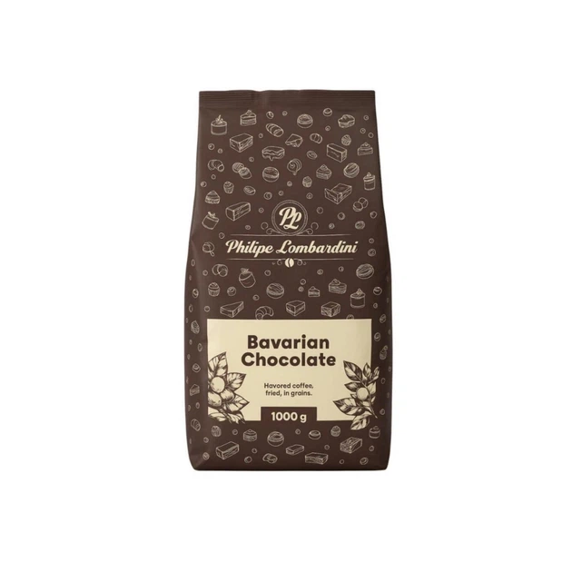 Кофе в зернах Philipe Lombardini Bavarian Chocolate 1 кг - Фото 1 Кофе в зернах Philipe Lombardini Bavarian Chocolate 1 кг - изображение 1