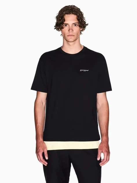 Футболка хлопковая мужская Armani Exchange 401204352 L Черная (1159924403) - Фото 1 Футболка хлопковая мужская Armani Exchange 401204352 L Черная (1159924403) - изображение 1