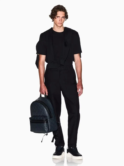 Футболка хлопковая мужская Armani Exchange 401204352 L Черная (1159924403) - Фото 3 Футболка хлопковая мужская Armani Exchange 401204352 L Черная (1159924403) - изображение 3