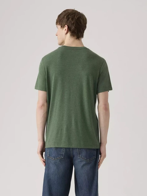 Футболка мужская Levi`s 718059430 L Зеленая (1159865499) - Фото 2 Футболка мужская Levi`s 718059430 L Зеленая (1159865499) - изображение 2