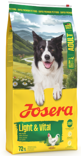 Сухий корм Josera Light & Vital для собак з надмірною вагою 12,5 кг - Фото 1 Сухий корм Josera Light & Vital для собак з надмірною вагою 12,5 кг - зображення 1