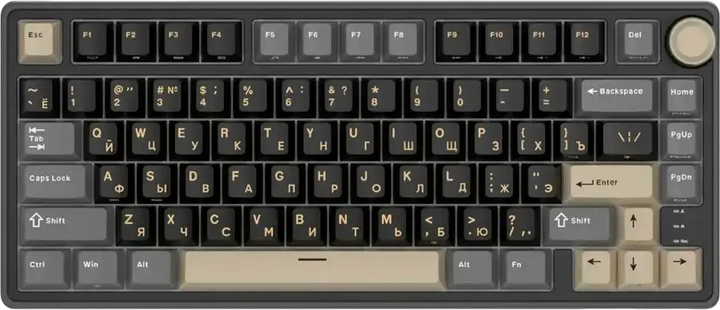 Klawiatura przewodowa RK ROYAL KLUDGE R75 Phantom Gaming Brown Switch (RK-R65-PHNTM-BRNSW-US) - Zdjęcie 1 Klawiatura przewodowa RK ROYAL KLUDGE R75 Phantom Gaming Brown Switch (RK-R65-PHNTM-BRNSW-US) - obraz 1