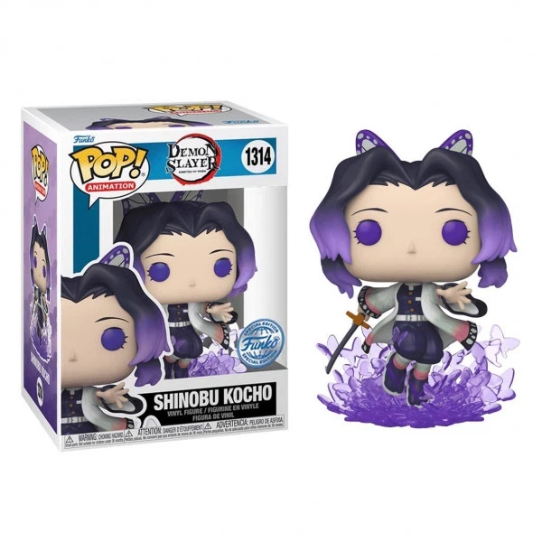 Фигурка Funko Pop Шинобу Кочо - Shinobu Kocho №1314 10 см Клинок рассекающий демонов Demon Slayer Фанко Поп Аниме Anime - Фото 1 Фигурка Funko Pop Шинобу Кочо - Shinobu Kocho №1314 10 см Клинок рассекающий демонов Demon Slayer Фанко Поп Аниме Anime - изображение 1