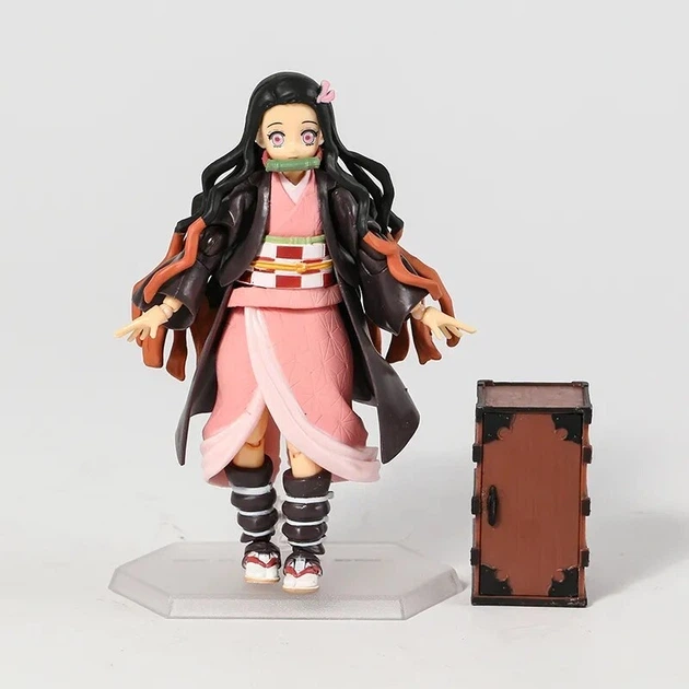 Коллекционная подвижная аниме-фигурка Demon Slayer: Nezuko Kamado - Клинок рассекающих демонов Незуко, 14 см - изображение 3