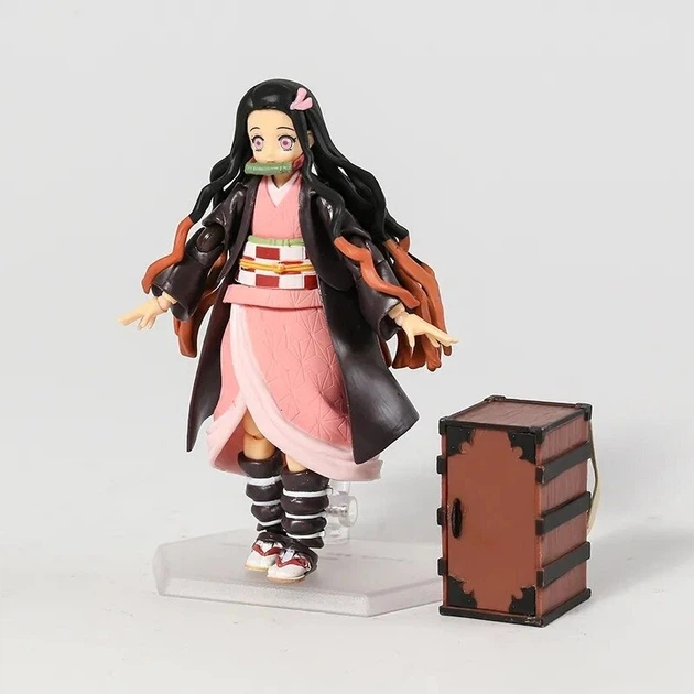 Коллекционная подвижная аниме-фигурка Demon Slayer: Nezuko Kamado - Клинок рассекающих демонов Незуко, 14 см - изображение 5