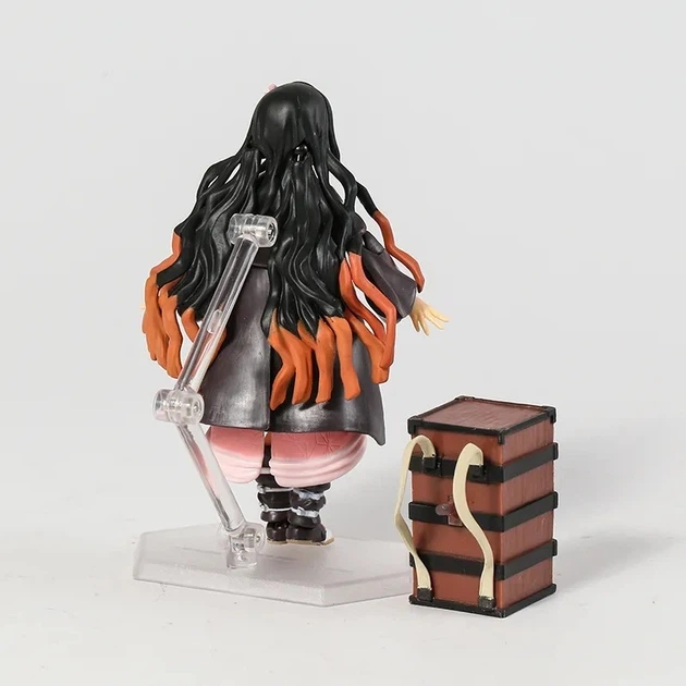Коллекционная подвижная аниме-фигурка Demon Slayer: Nezuko Kamado - Клинок рассекающих демонов Незуко, 14 см - изображение 6