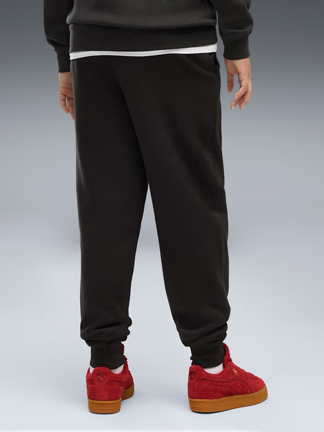 Дитячі спортивні штани для хлопчика Puma Essentials 2 Color No.1 Logo 68582471 122-128 см Black/Redflash (4070033447284) - зображення 2
