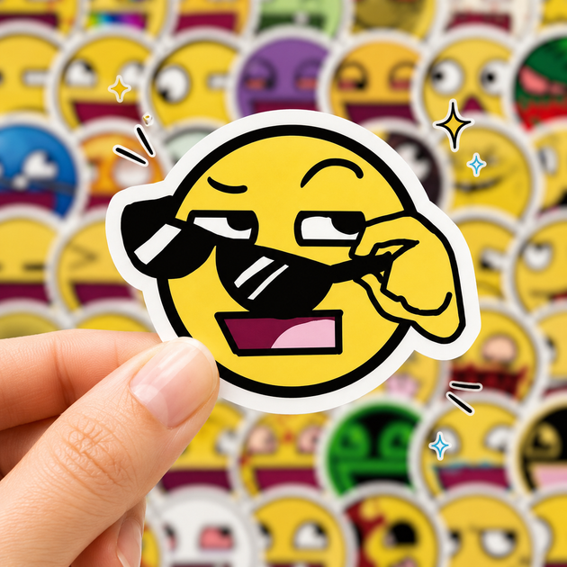 Стикеры Emoji 33 шт, Emoji Stickers - Фото 9 Стикеры Emoji 33 шт, Emoji Stickers - изображение 9