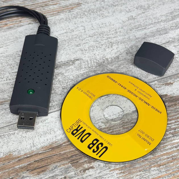 USB карта відеозахоплення EasierCap MS2106 для оцифрування аналогового відео та аудіо через RCA і S-Video (IN-634467-0271) - изображение 3