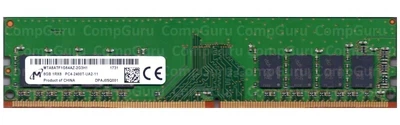 Оперативна пам'ять для ПК Micron 8GB DDR4 2400MHz UDIMM 1Rx8 (MTA8ATF1G64AZ-2G3H1) - Фото 1 Оперативна пам'ять для ПК Micron 8GB DDR4 2400MHz UDIMM 1Rx8 (MTA8ATF1G64AZ-2G3H1) - зображення 1