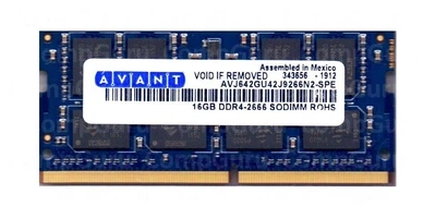 Оперативна пам'ять для ноутбука Avant 16GB DDR4 2666MHz SO-DIMM (AVJ642GU42J9266N2-SPE) - Фото 1 Оперативна пам'ять для ноутбука Avant 16GB DDR4 2666MHz SO-DIMM (AVJ642GU42J9266N2-SPE) - зображення 1