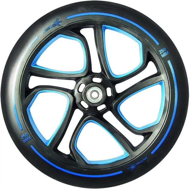 Самокат Muuwmi Aluminium Scooter Pro 250/215 mm / Синій - зображення 5