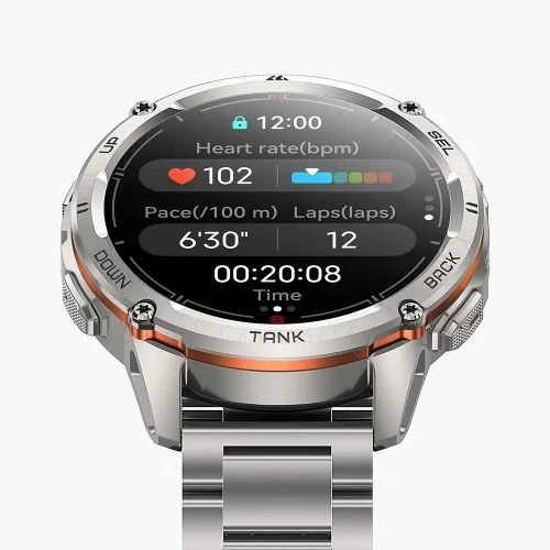 Смарт-часы Kospet Tank T3 Ultra 2 Special Edition, Silver - изображение 4