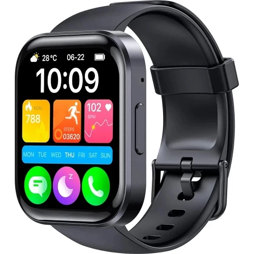 Смарт-часы Oukitel BT103, Black (6931940767064) - Фото 1 Смарт-часы Oukitel BT103, Black (6931940767064) - изображение 1