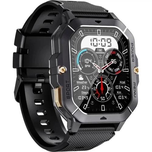 Смарт-часы Oukitel BT101, Black (6931940739825) - Фото 3 Смарт-часы Oukitel BT101, Black (6931940739825) - изображение 3