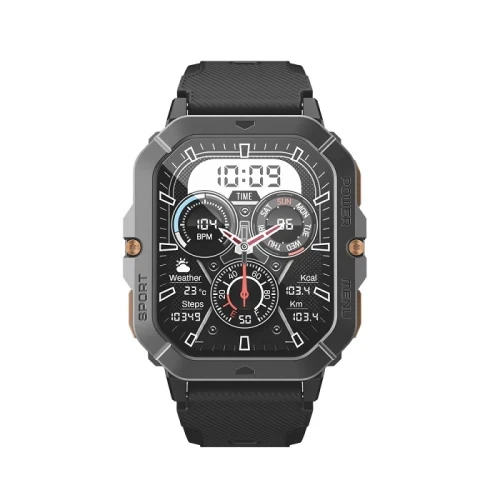 Смарт-годинник Havit M9073, Black (HV-M9073-BK) - Фото 2 Смарт-годинник Havit M9073, Black (HV-M9073-BK) - зображення 2
