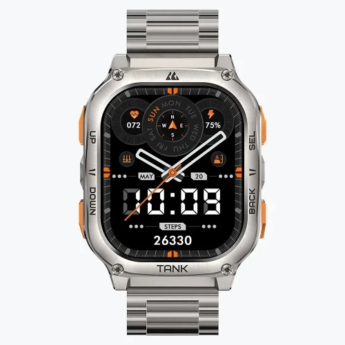 Смарт-часы Kospet Tank M3 Ultra Special Edition, Silver - Фото 2 Смарт-часы Kospet Tank M3 Ultra Special Edition, Silver - изображение 2