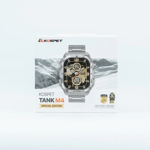 Смарт-часы Kospet Tank M4 Special Edition, Silver - изображение 7