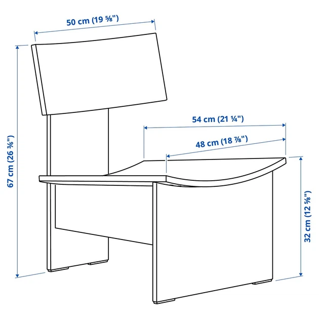 Крісло ІКЕА IKEA PS 2026 (00621071) - Фото 5 Крісло ІКЕА IKEA PS 2026 (00621071) - изображение 5