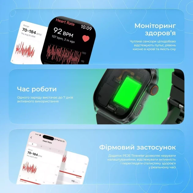 Смарт Часы Proove Moment black (SMPR00002201) - изображение 7