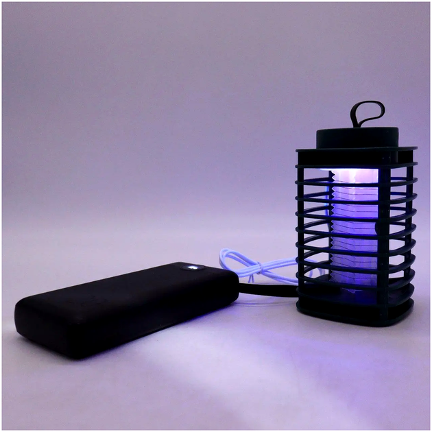 Антимоскитная лампа ловушка USB для дома и пикника зеленая PS-063 - изображение 6