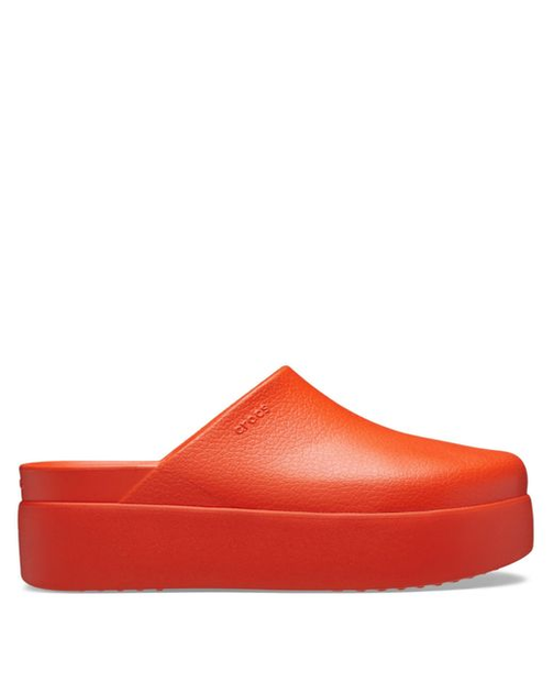 Жіночі крокси слайди Crocs Dylan Platform Clog Red (36-37, червоний) - изображение 2