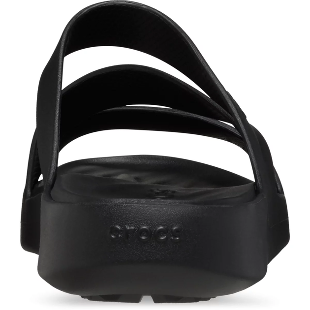 Жіночі шльопанці Crocs Getaway Strappy Slide Black (36-37, чорний) - зображення 5