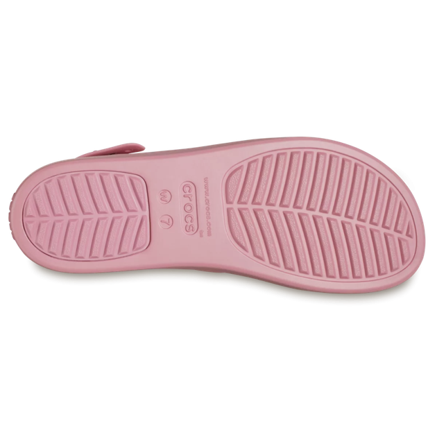 Жіночі Сандалі Бруклін crocs brooklyn woven low wedge Rossete (37-38, рожевий) - Фото 4 Жіночі Сандалі Бруклін crocs brooklyn woven low wedge Rossete (37-38, рожевий) - зображення 4