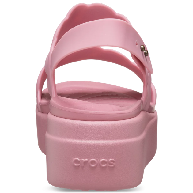 Жіночі Сандалі Бруклін crocs brooklyn woven low wedge Rossete (37-38, рожевий) - Фото 6 Жіночі Сандалі Бруклін crocs brooklyn woven low wedge Rossete (37-38, рожевий) - зображення 6