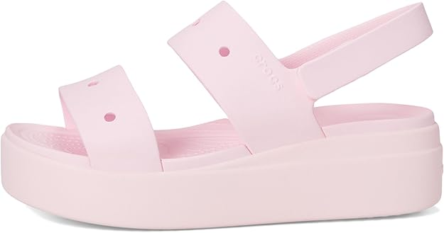 Жіночі Сандалі Бруклін crocs brooklyn low wedge Pink (42-43, яскраво рожевий) - Фото 4 Жіночі Сандалі Бруклін crocs brooklyn low wedge Pink (42-43, яскраво рожевий) - изображение 4
