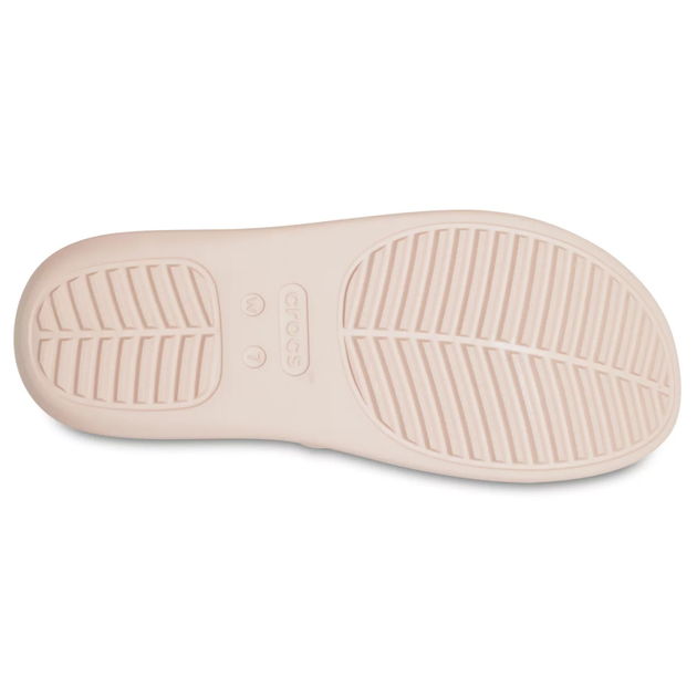 Жіночі шльопанці Crocs Getaway Strappy Slide Quartz (36-37, пудра) - Фото 4 Жіночі шльопанці Crocs Getaway Strappy Slide Quartz (36-37, пудра) - изображение 4