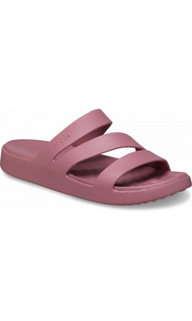 Жіночі шльопанці Crocs Getaway Strappy Slide Pink (36-37, рожевий) - изображение 2