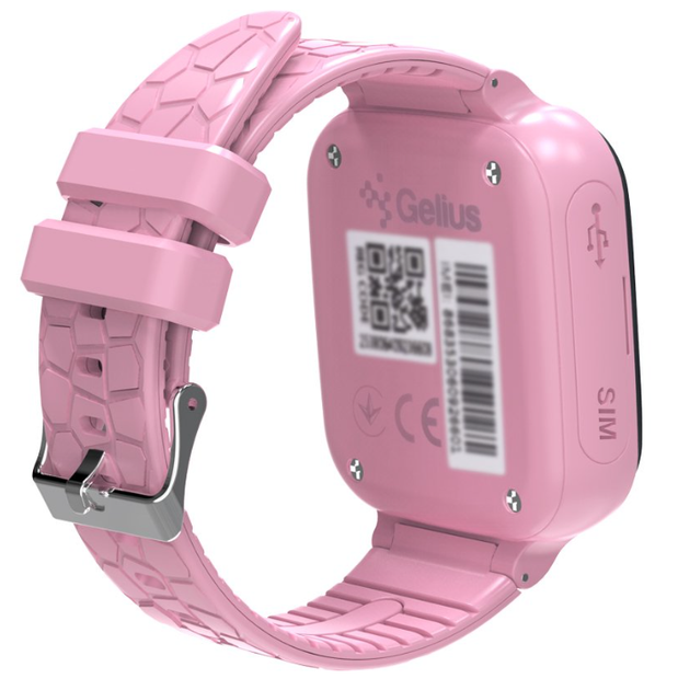 Детские смарт часы Gelius Ocean (GP-PK007) з GPS трекером Pink - изображение 4