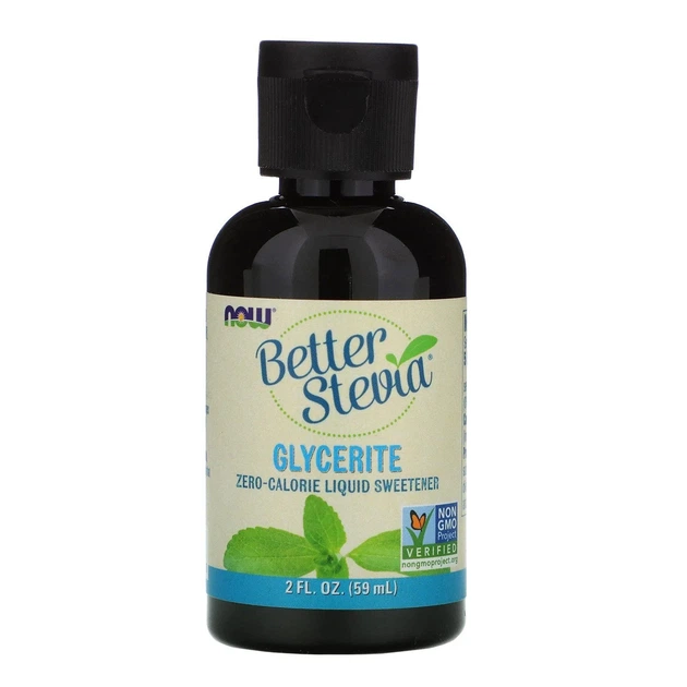 Стевия без алкоголя Now Foods (Stevia Liquid) 59 мл - Фото 2 Стевия без алкоголя Now Foods (Stevia Liquid) 59 мл - изображение 2