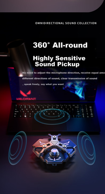 Микрофон Aigo K11 игровой USB конденсаторный - изображение 9