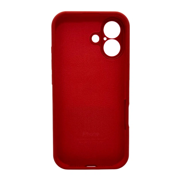 Чохол для смартфона Silicone Full Case AA Camera Protect for Apple iPhone 17 20,China Red - изображение 3