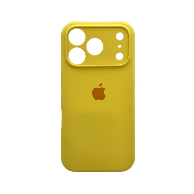 Чохол для смартфона Silicone Full Case AA Camera Protect for Apple iPhone 17 Pro 4,Yellow - Фото 1 Чохол для смартфона Silicone Full Case AA Camera Protect for Apple iPhone 17 Pro 4,Yellow - изображение 1